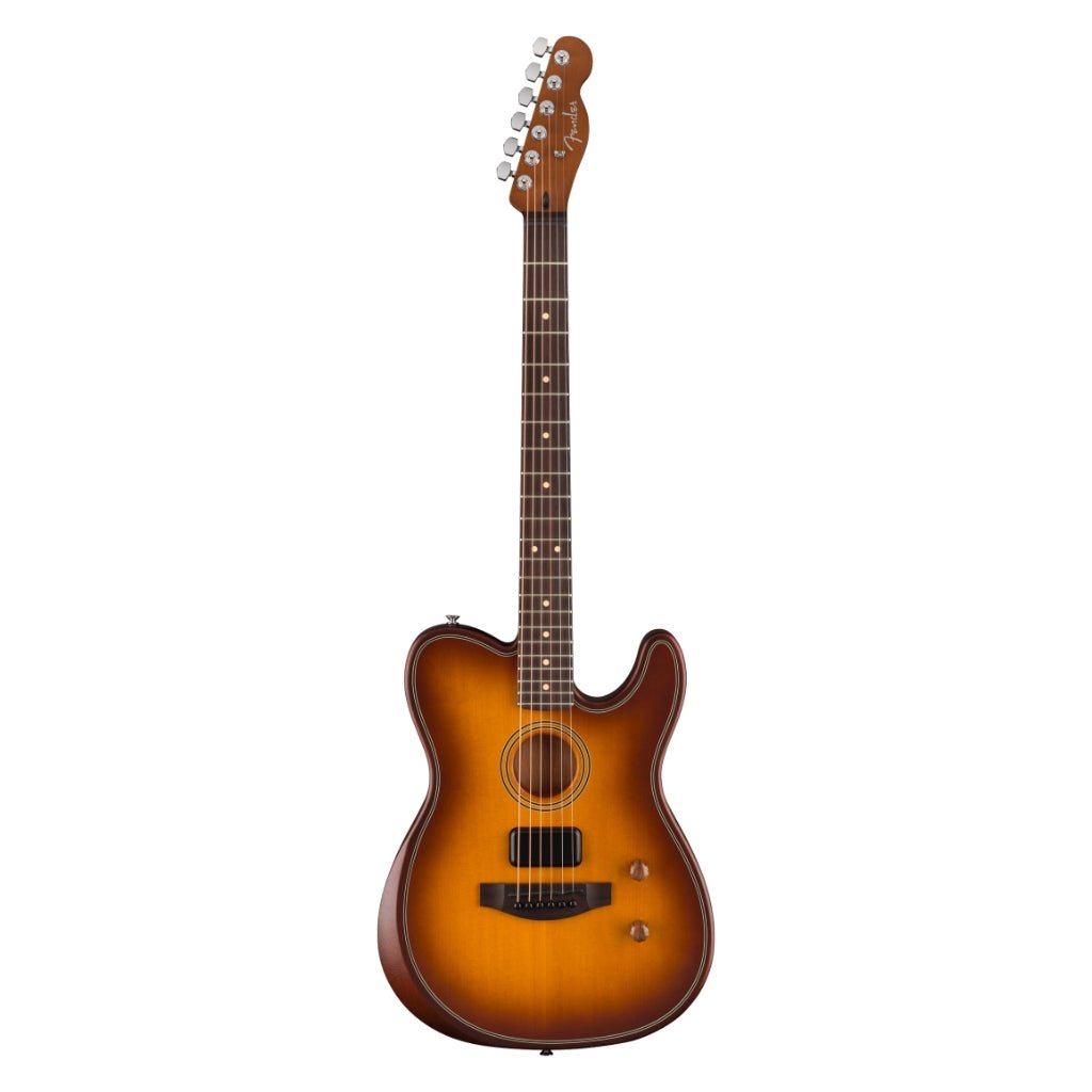 Fender Acoustasonic Standard Telecaster Guitar - Honey Burst Acoustic Guitars Sky Music