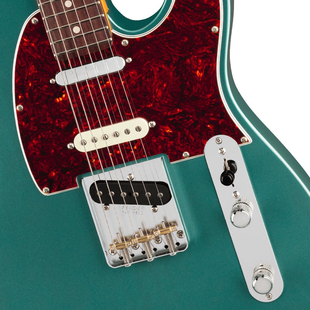 Fender American Professional Classic Hotshot Telecaster - Faded Sherwood Green Metallic, Rosewood Fingerboard Electric Guitars Sky Music