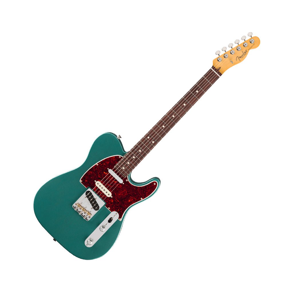 Fender American Professional Classic Hotshot Telecaster - Faded Sherwood Green Metallic, Rosewood Fingerboard Electric Guitars Sky Music