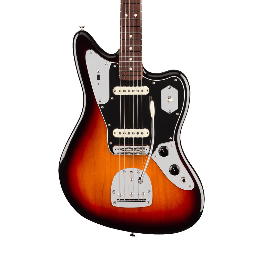 Fender American Professional Classic Jaguar - 3-Colour Sunburst, Rosewood Fingerboard Electric Guitars Sky Music