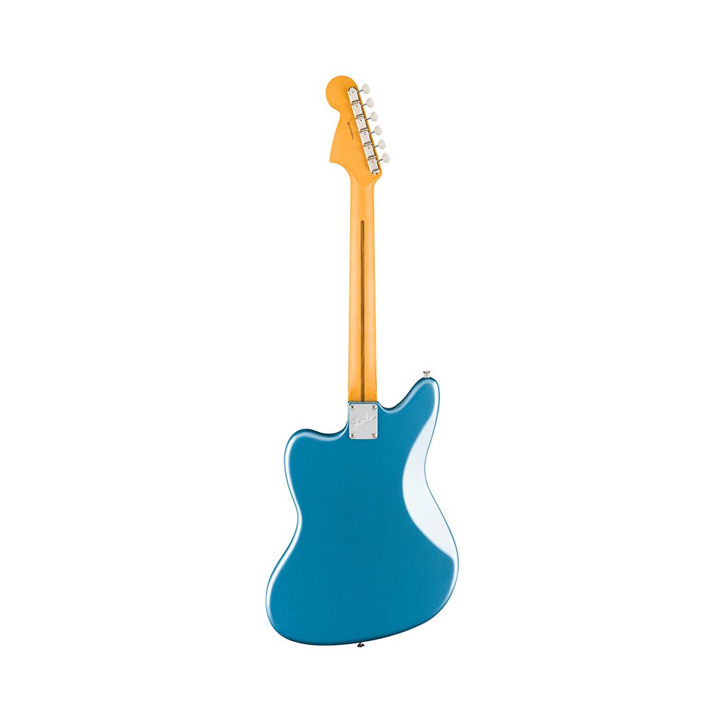 Fender American Professional Classic Jaguar - Faded Lake Placid Blue, Maple Fingerboard Electric Guitars Sky Music