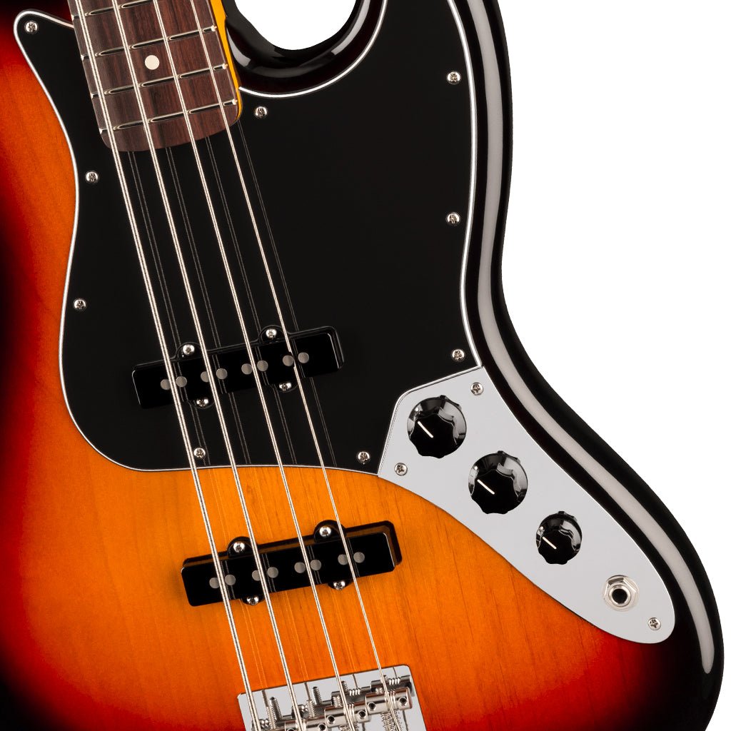 Fender American Professional Classic Jazz Bass - 3-Colour Sunburst, Rosewood Fingerboard Bass Guitars Sky Music