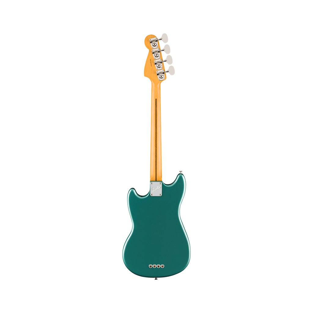 Fender American Professional Classic Mustang Bass - Faded Sherwood Green Metallic, Rosewood Fingerboard Bass Guitars Sky Music