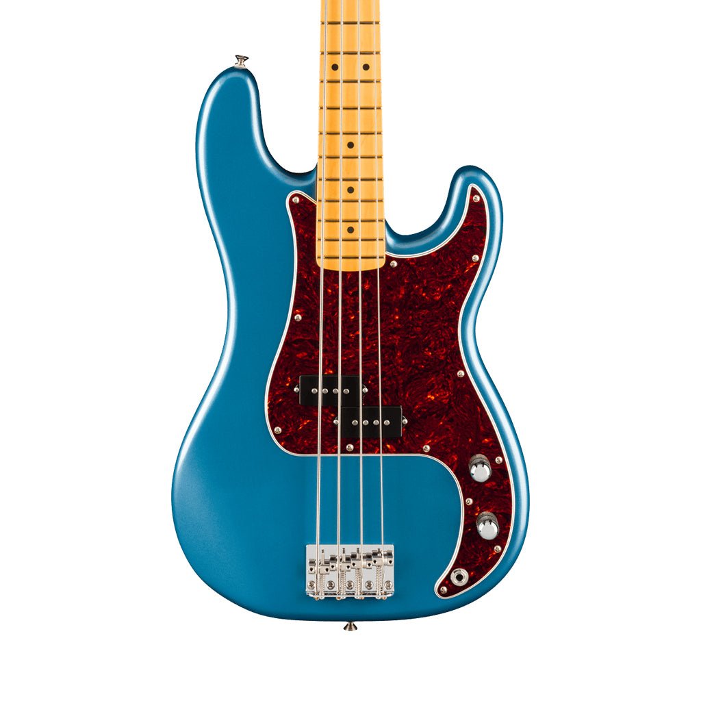 Fender American Professional Classic Precision Bass - Faded Lake Placid Blue, Maple Fingerboard Bass Guitars Sky Music