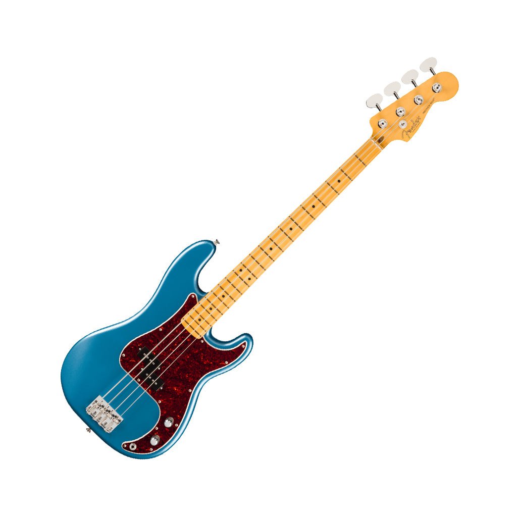Fender American Professional Classic Precision Bass - Faded Lake Placid Blue, Maple Fingerboard Bass Guitars Sky Music