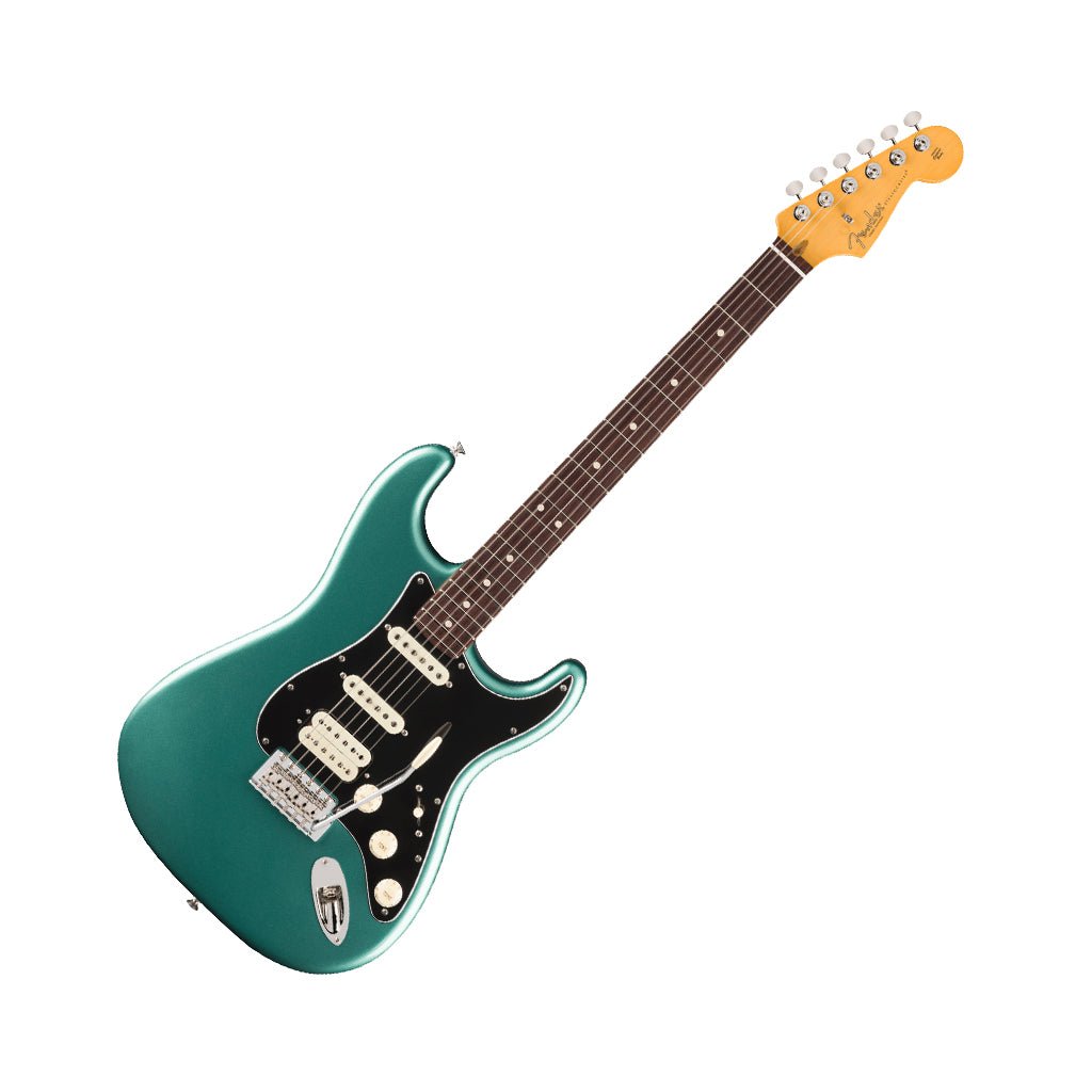 Fender American Professional Classic Stratocaster HSS - Faded Sherwood Green Metallic, Rosewood Fingerboard Electric Guitars Sky Music