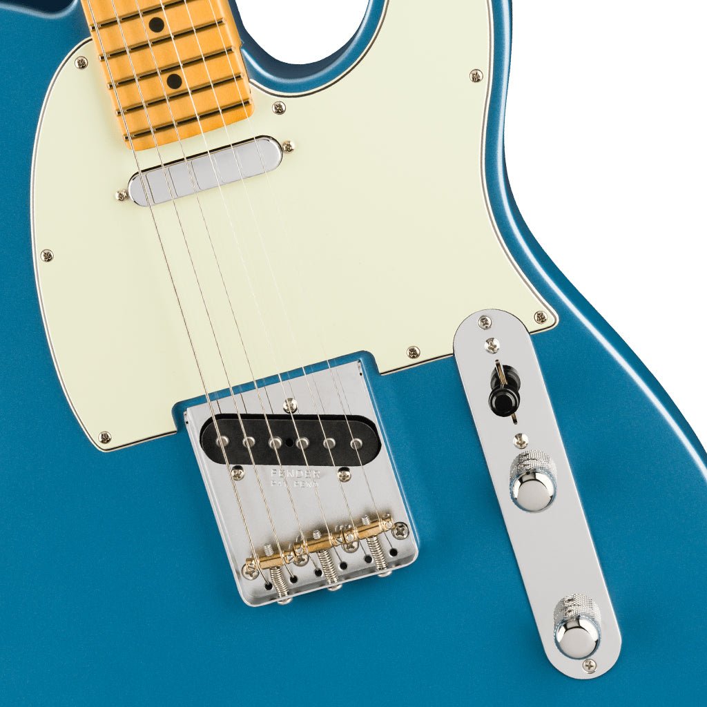 Fender American Professional Classic Telecaster - Faded Lake Placid Blue, Maple Fingerboard Electric Guitars Sky Music