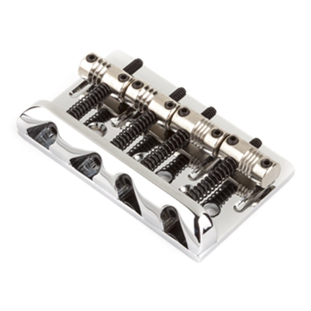 Fender American Standard Bass Bridge Assembly 2007 to Present in Chrome Guitar Spare Parts Sky Music