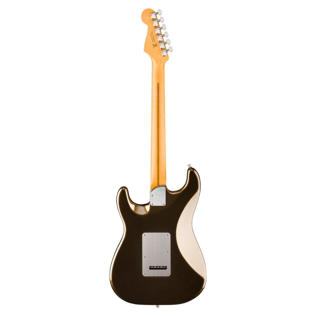 Fender American Ultra II Ebony Fingerboard HSS Stratocaster - Texas Tea Electric Guitars Sky Music