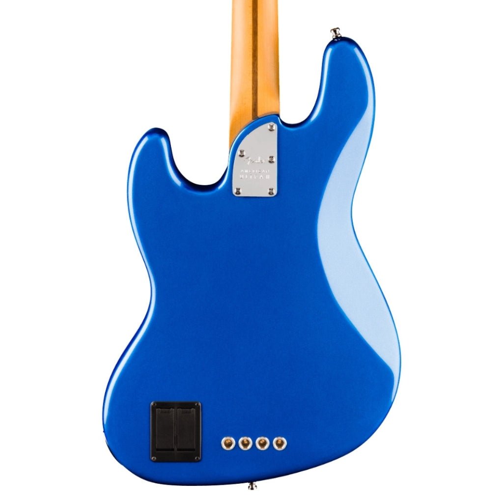 Fender American Ultra II Ebony Fingerboard Jazz Bass - Noble Blue Bass Guitars Sky Music