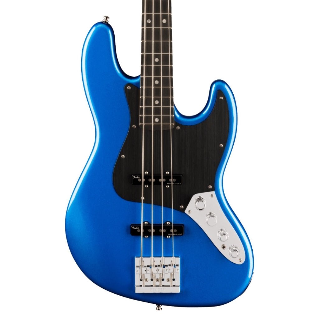 Fender American Ultra II Ebony Fingerboard Jazz Bass - Noble Blue Bass Guitars Sky Music