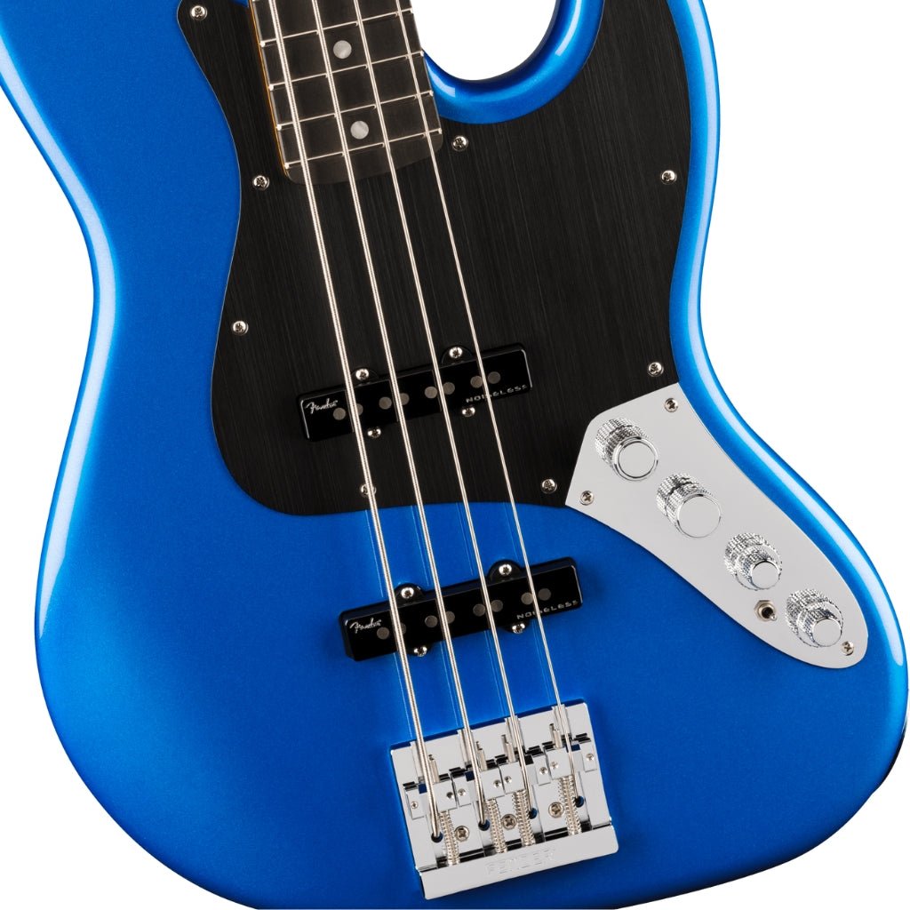 Fender American Ultra II Ebony Fingerboard Jazz Bass - Noble Blue Bass Guitars Sky Music