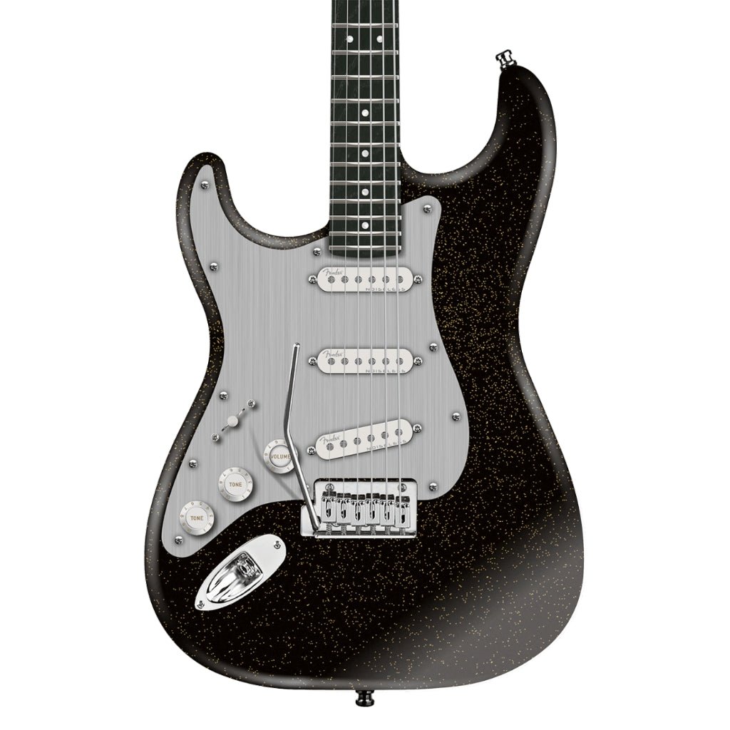 Fender American Ultra II Ebony Fingerboard Left Handed Stratocaster - Texas Tea Electric Guitars Sky Music