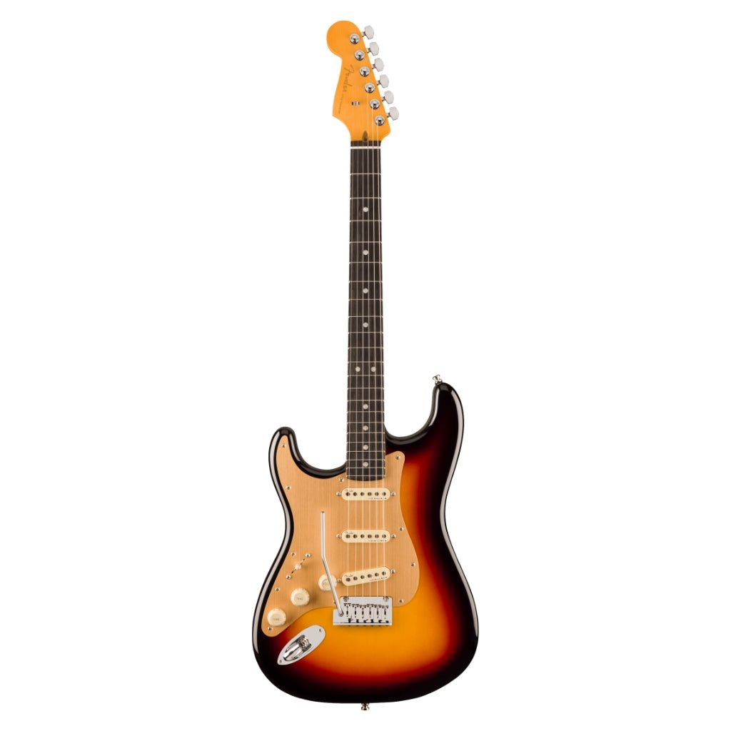 Fender American Ultra II Ebony Fingerboard Left Handed Stratocaster - Ultraburst Electric Guitars Sky Music