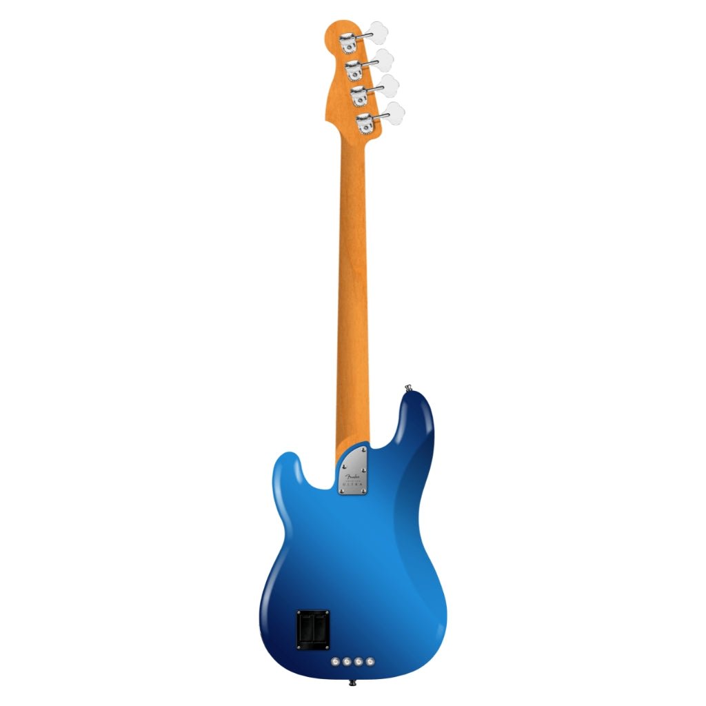 Fender American Ultra II Ebony Fingerboard Precision Bass - Noble Blue Bass Guitars Sky Music
