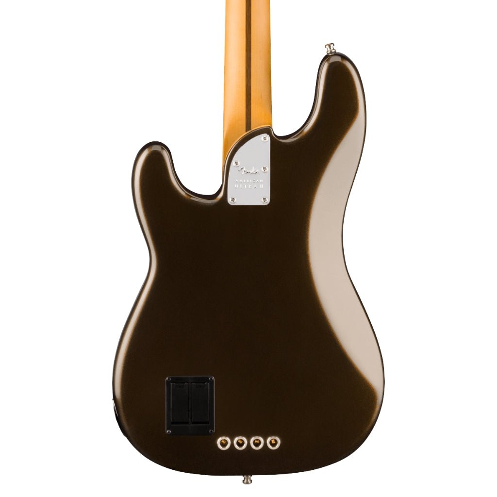 Fender American Ultra II Ebony Fingerboard Precision Bass - Texas Tea Bass Guitars Sky Music
