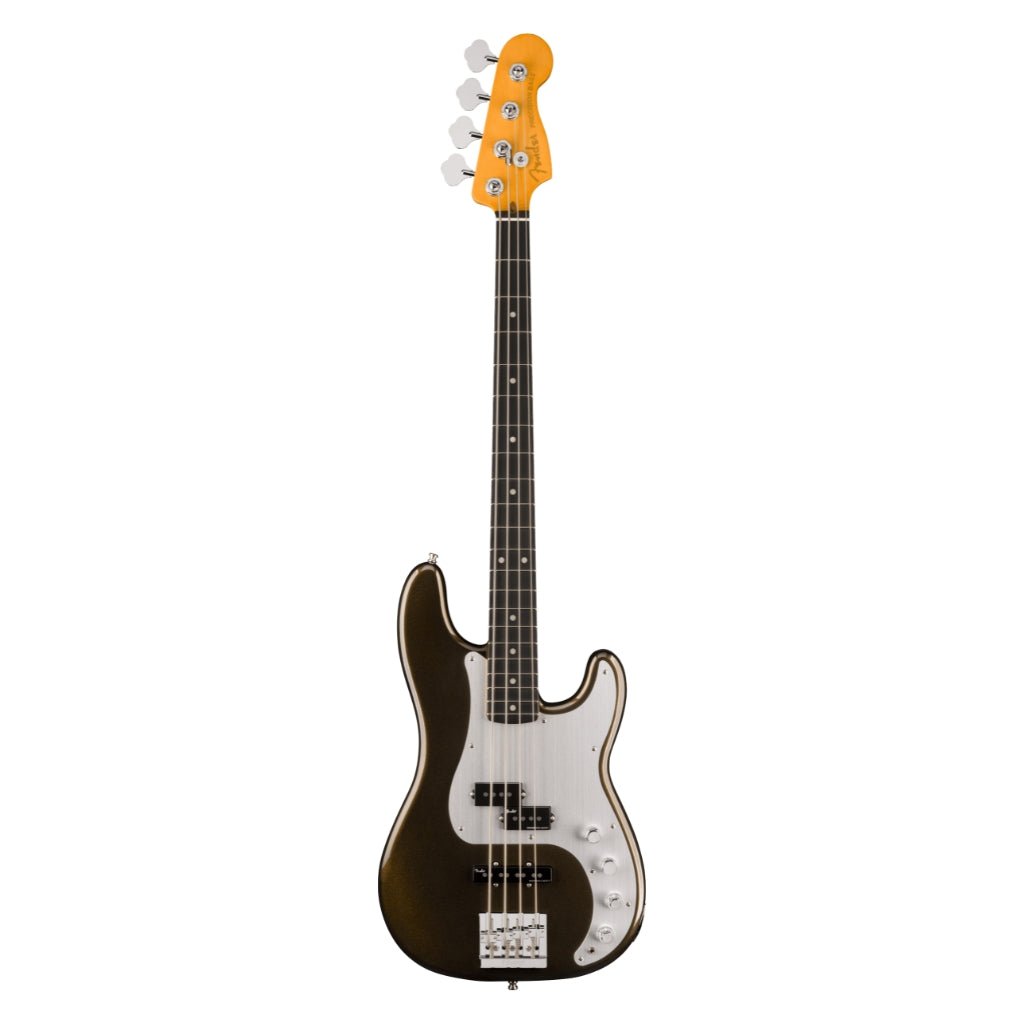 Fender American Ultra II Ebony Fingerboard Precision Bass - Texas Tea Bass Guitars Sky Music
