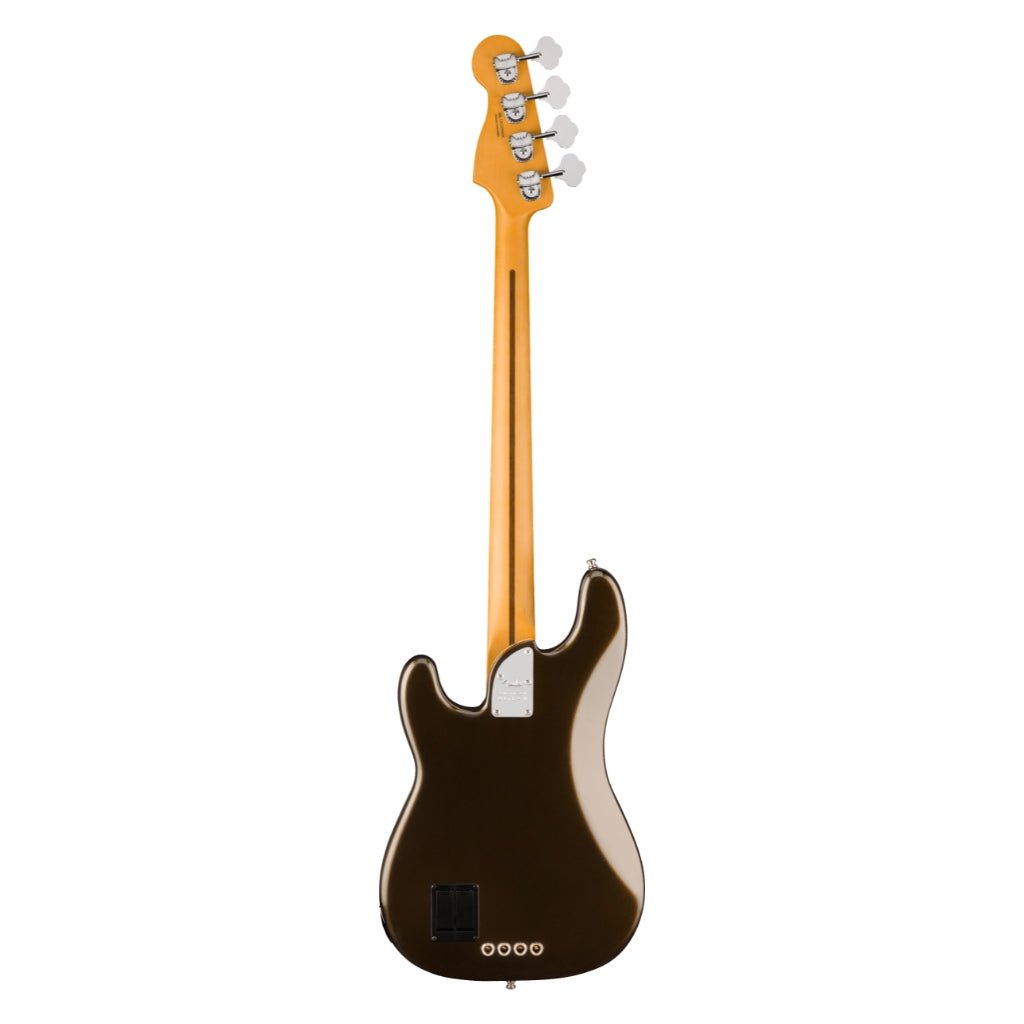 Fender American Ultra II Ebony Fingerboard Precision Bass - Texas Tea Bass Guitars Sky Music