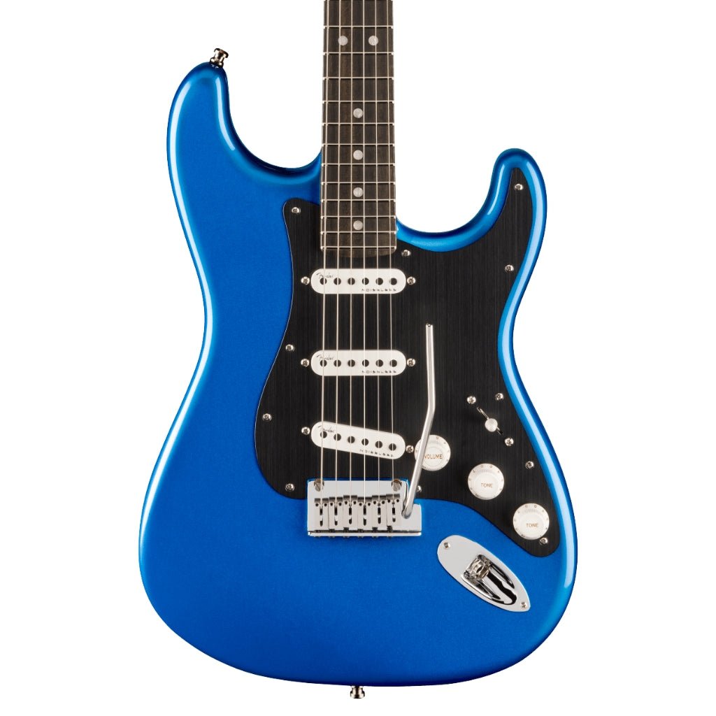 Fender American Ultra II Ebony Fingerboard Stratocaster - Noble Blue Electric Guitars Sky Music