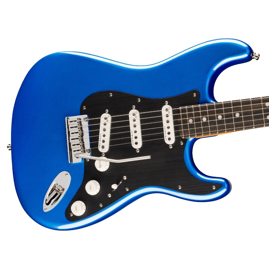 Fender American Ultra II Ebony Fingerboard Stratocaster - Noble Blue Electric Guitars Sky Music