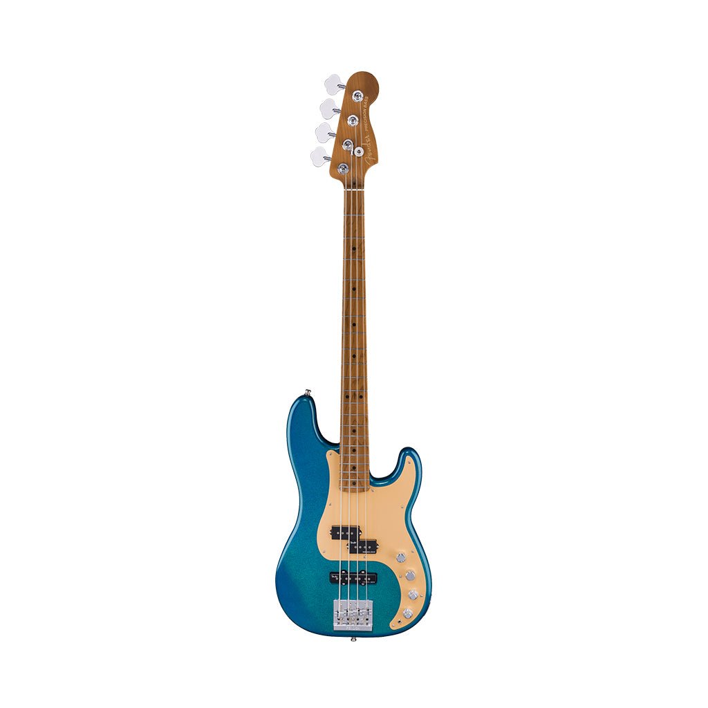 Fender American Ultra II Limited Edition Precision Bass Guitar - Aurora Bass Guitars Sky Music