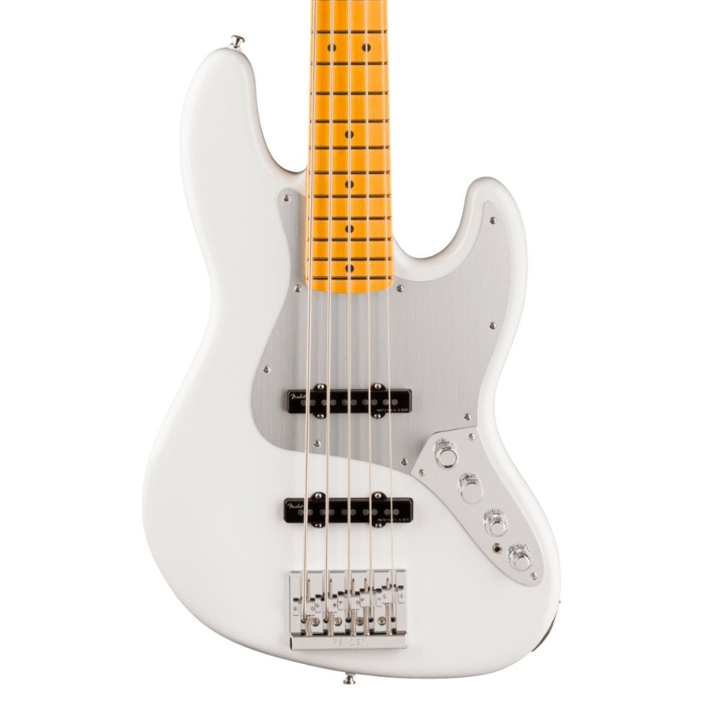 Fender American Ultra II Maple Fingerboard Jazz Bass V - Avalanche Bass Guitars Sky Music
