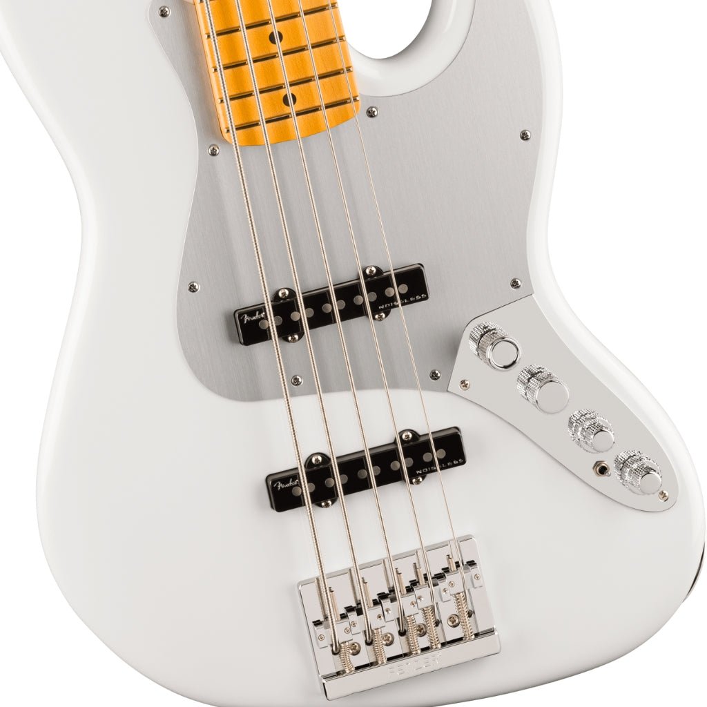 Fender American Ultra II Maple Fingerboard Jazz Bass V - Avalanche Bass Guitars Sky Music