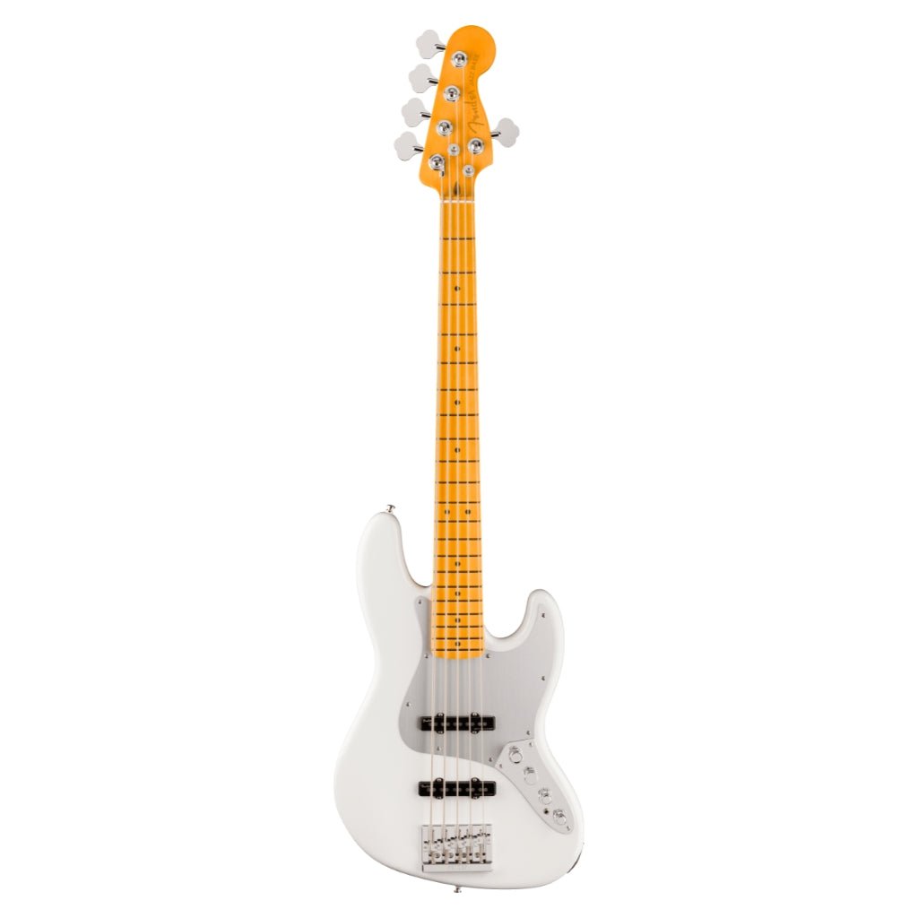 Fender American Ultra II Maple Fingerboard Jazz Bass V - Avalanche Bass Guitars Sky Music