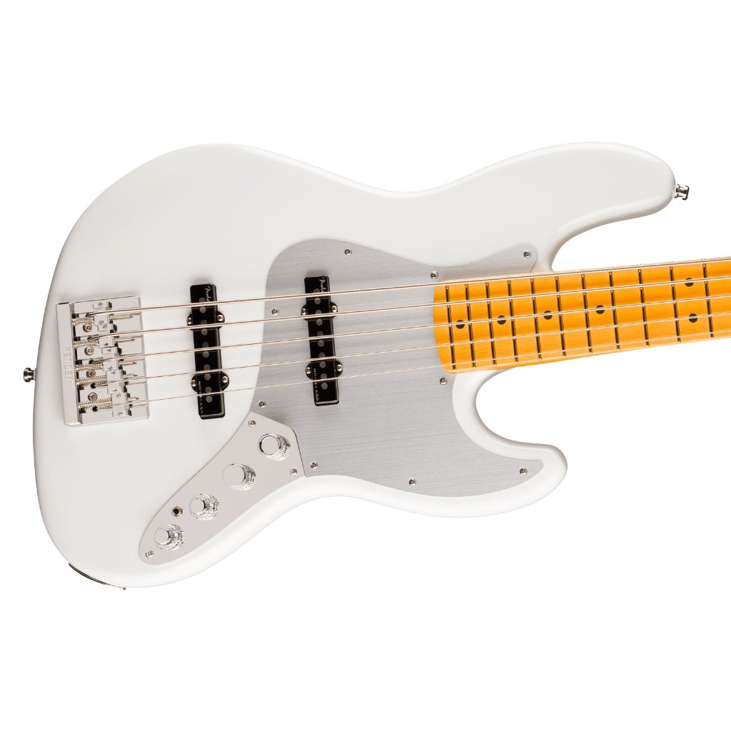 Fender American Ultra II Maple Fingerboard Jazz Bass V - Avalanche Bass Guitars Sky Music