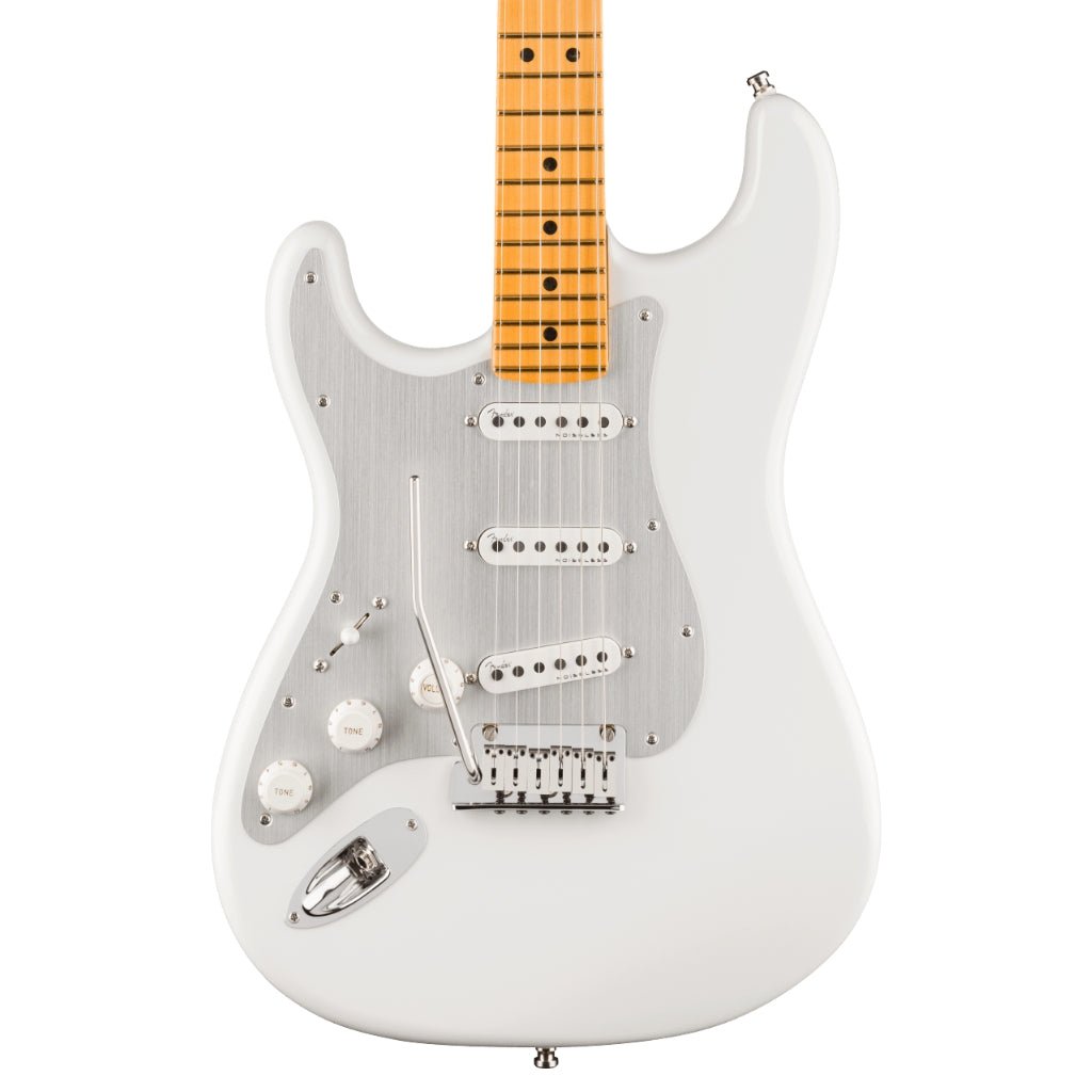 Fender American Ultra II Maple Fingerboard Left Handed Stratocaster - Avalanche Electric Guitars Sky Music