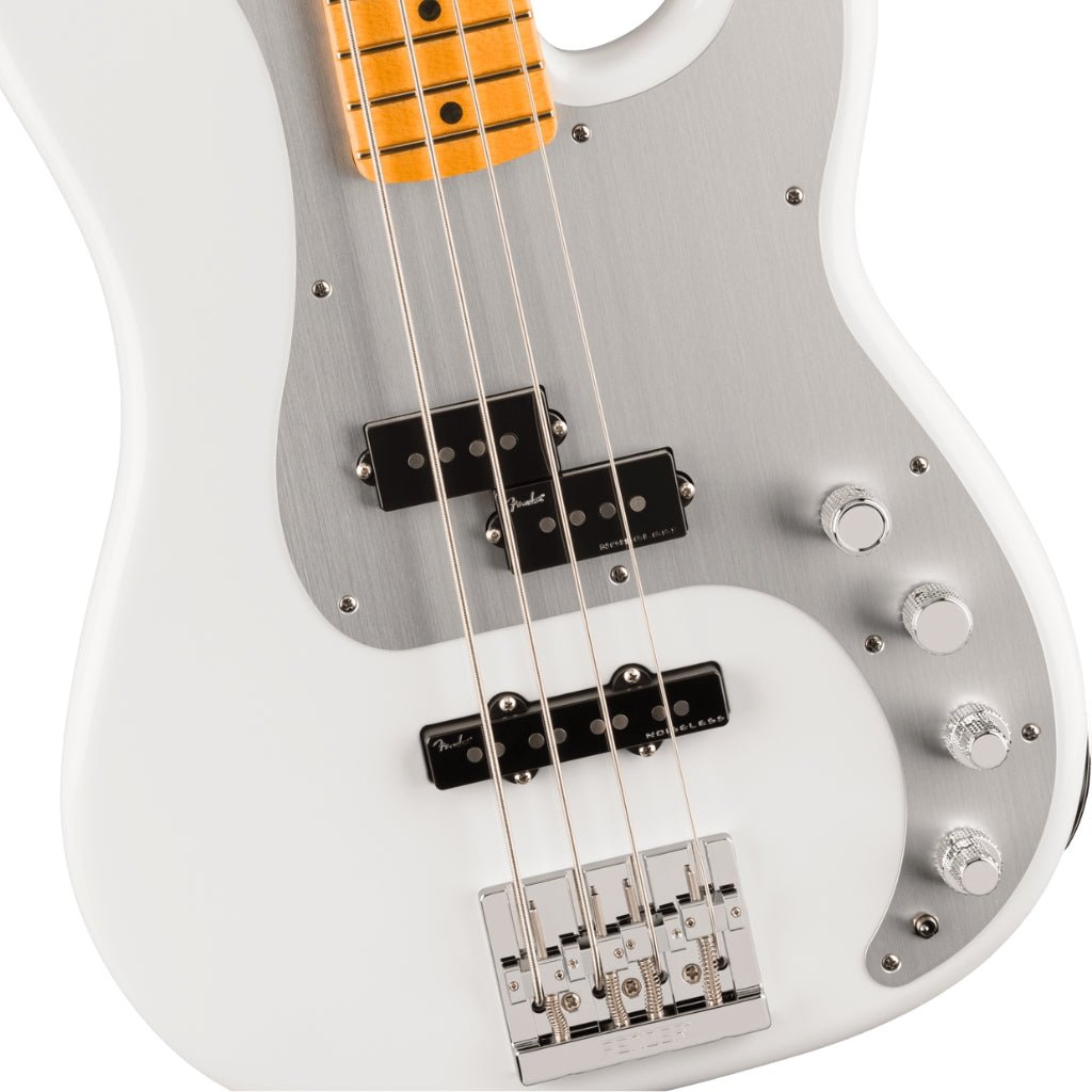 Fender American Ultra II Maple Fingerboard Precision Bass - Avalanche Bass Guitars Sky Music