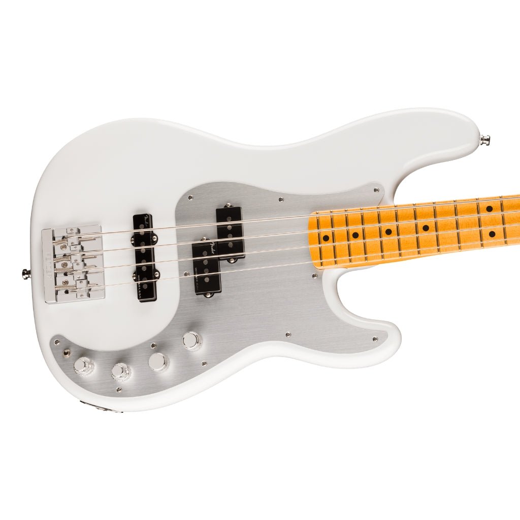 Fender American Ultra II Maple Fingerboard Precision Bass - Avalanche Bass Guitars Sky Music