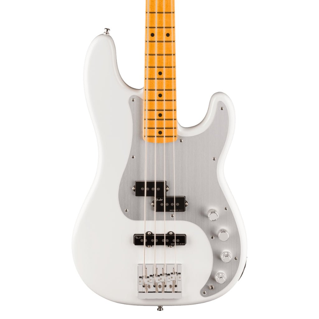 Fender American Ultra II Maple Fingerboard Precision Bass - Avalanche Bass Guitars Sky Music
