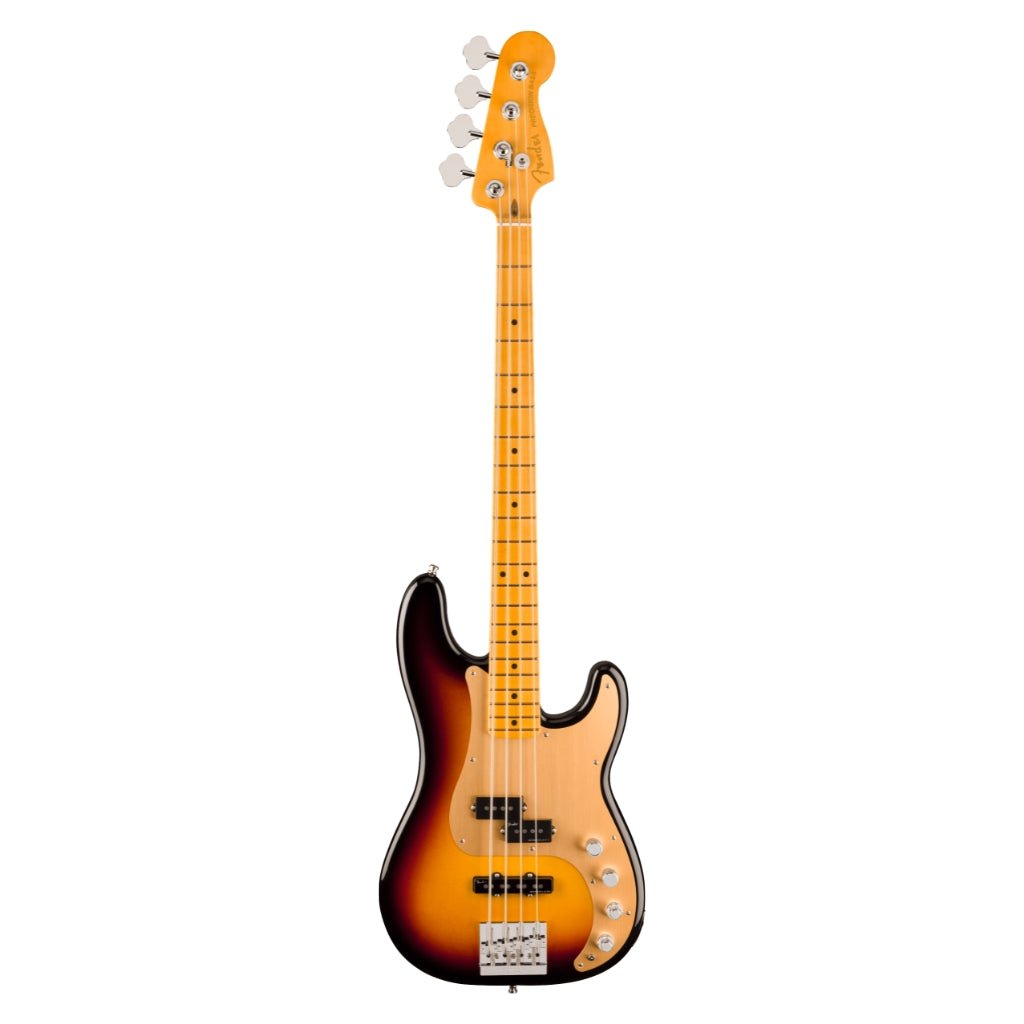 Fender American Ultra II Maple Fingerboard Precision Bass - Ultraburst Bass Guitars Sky Music