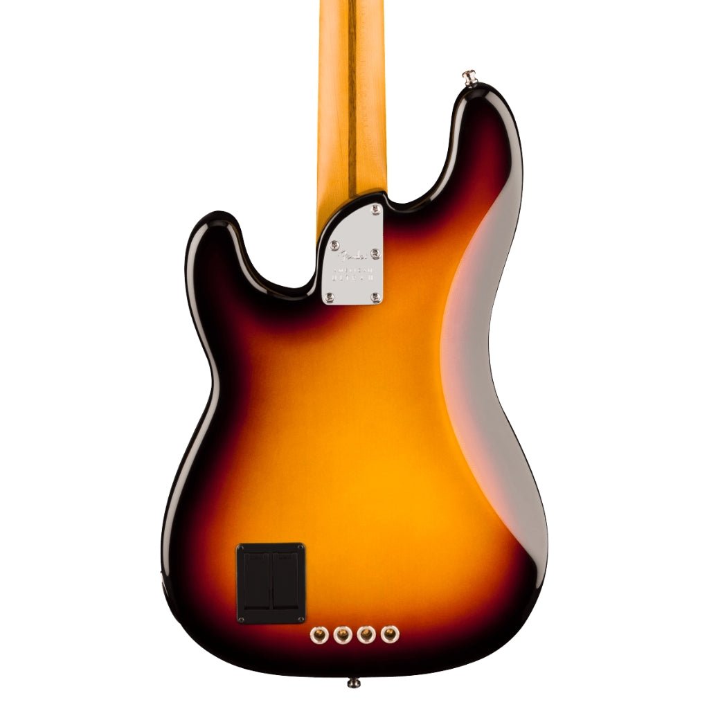 Fender American Ultra II Maple Fingerboard Precision Bass - Ultraburst Bass Guitars Sky Music