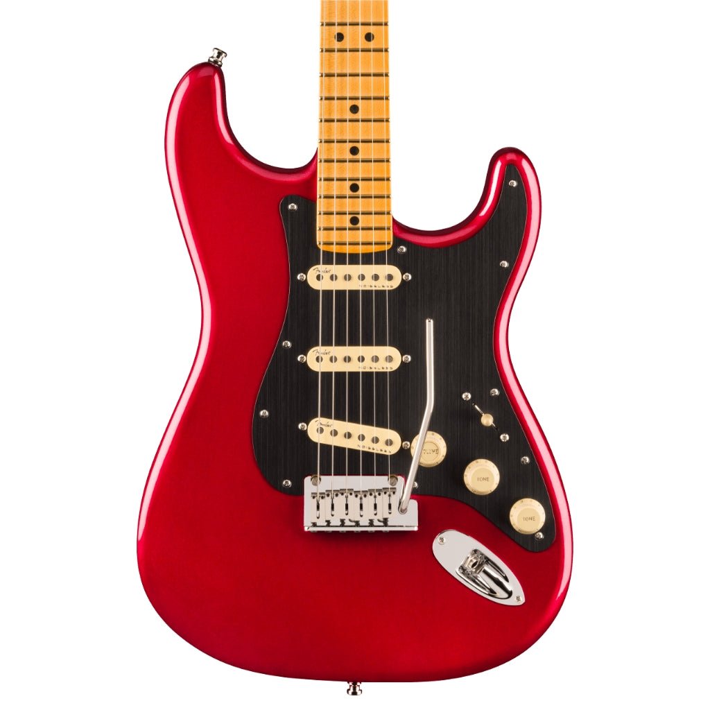 Fender American Ultra II Maple Fingerboard Stratocaster - Sinister Red Electric Guitars Sky Music
