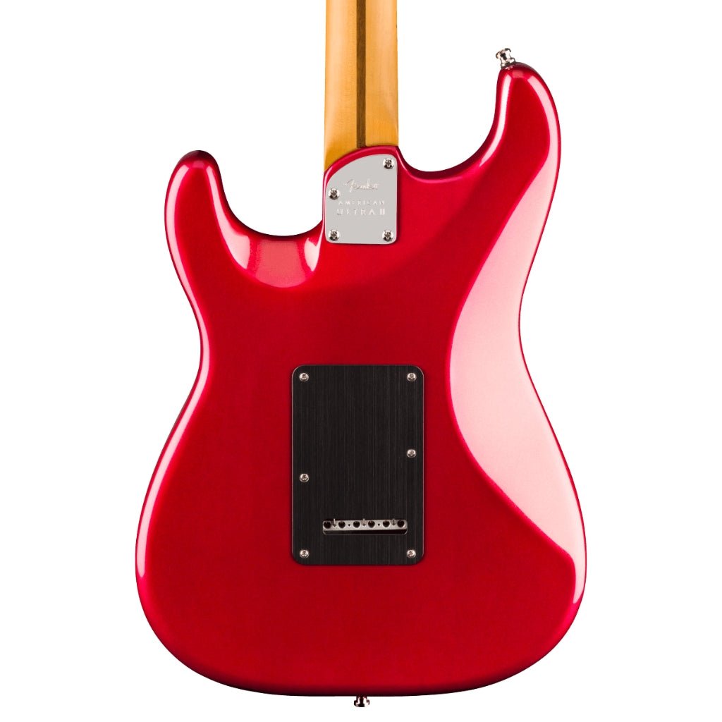 Fender American Ultra II Maple Fingerboard Stratocaster - Sinister Red Electric Guitars Sky Music