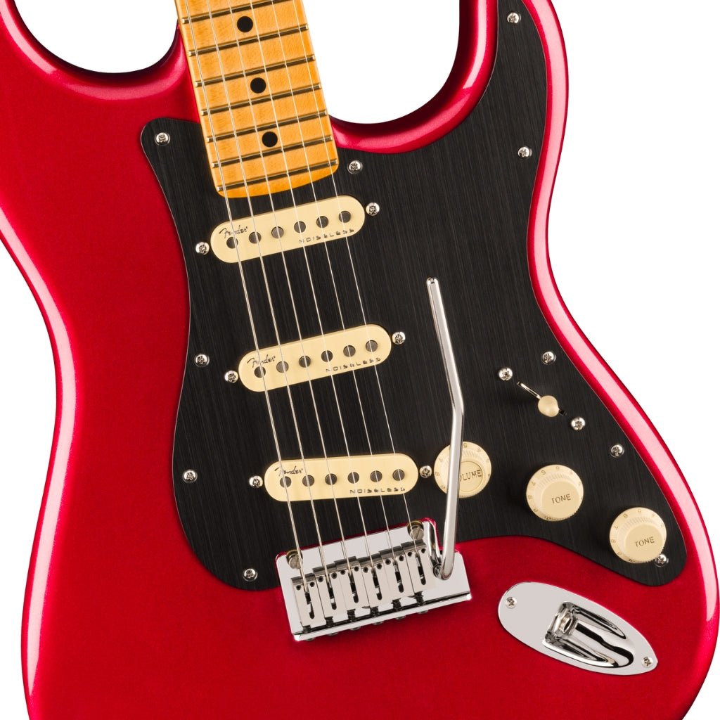 Fender American Ultra II Maple Fingerboard Stratocaster - Sinister Red Electric Guitars Sky Music