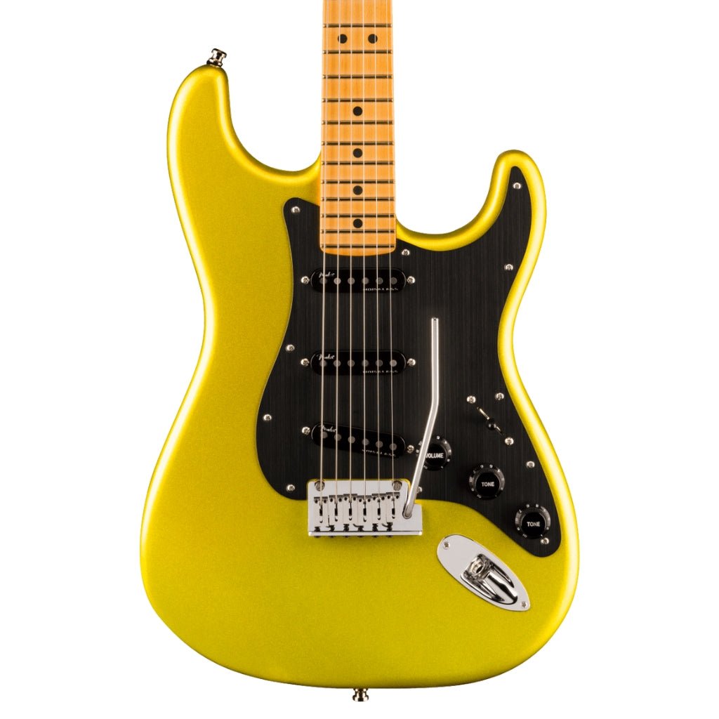 Fender American Ultra II Maple Fingerboard Stratocaster - Solar Flare Electric Guitars Sky Music