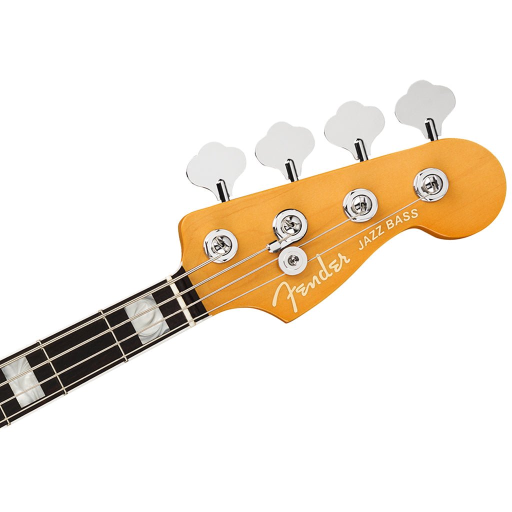 Fender American Ultra Jazz Bass Toploaded HiMass Bridge - Ultraburst Bass Guitars Sky Music