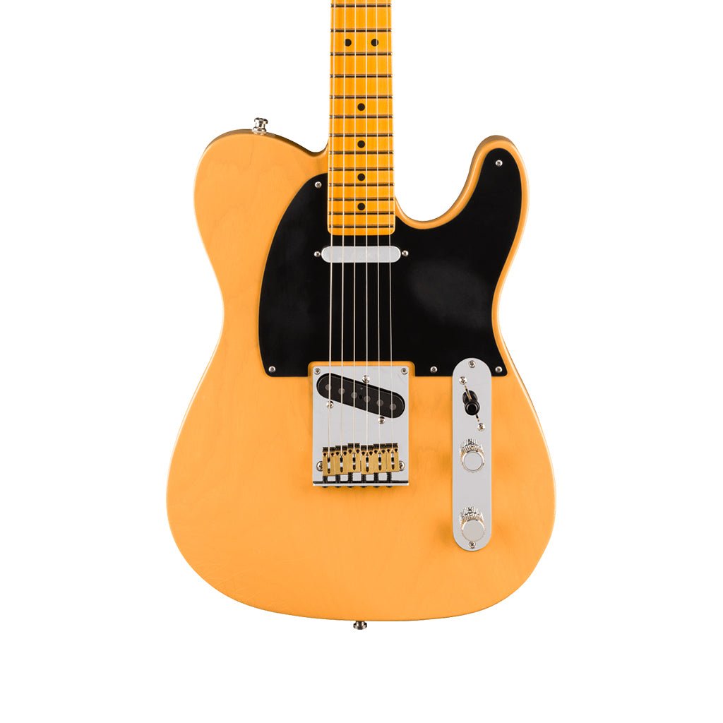 Fender American Ultra Luxe Vintage '50s Telecaster - Butterscotch Blonde, Maple Fingerboard Electric Guitars Sky Music