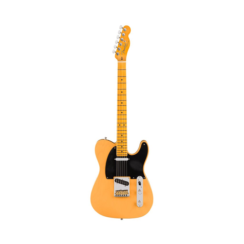 Fender American Ultra Luxe Vintage '50s Telecaster - Butterscotch Blonde, Maple Fingerboard Electric Guitars Sky Music