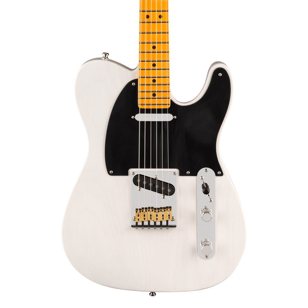Fender American Ultra Luxe Vintage '50s Telecaster - White Blonde, Maple Fingerboard Electric Guitars Sky Music