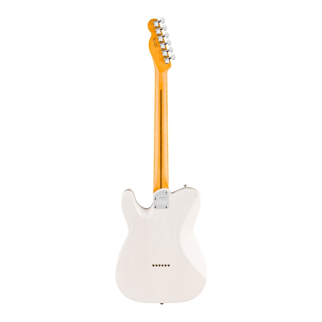 Fender American Ultra Luxe Vintage '50s Telecaster - White Blonde, Maple Fingerboard Electric Guitars Sky Music