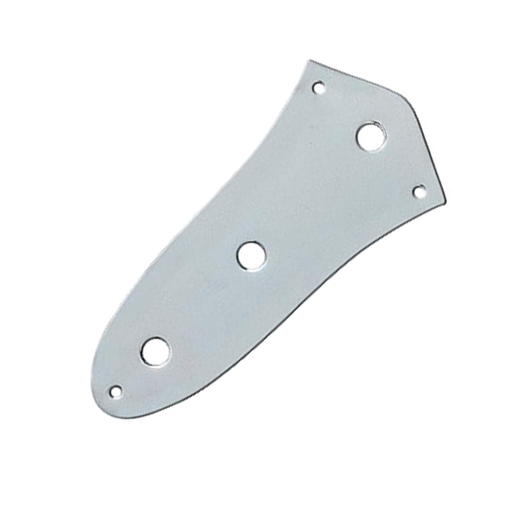 Fender American Vintage 62 Jazz Bass Control Plate Chrome 3 Hole General Spare Parts Sky Music