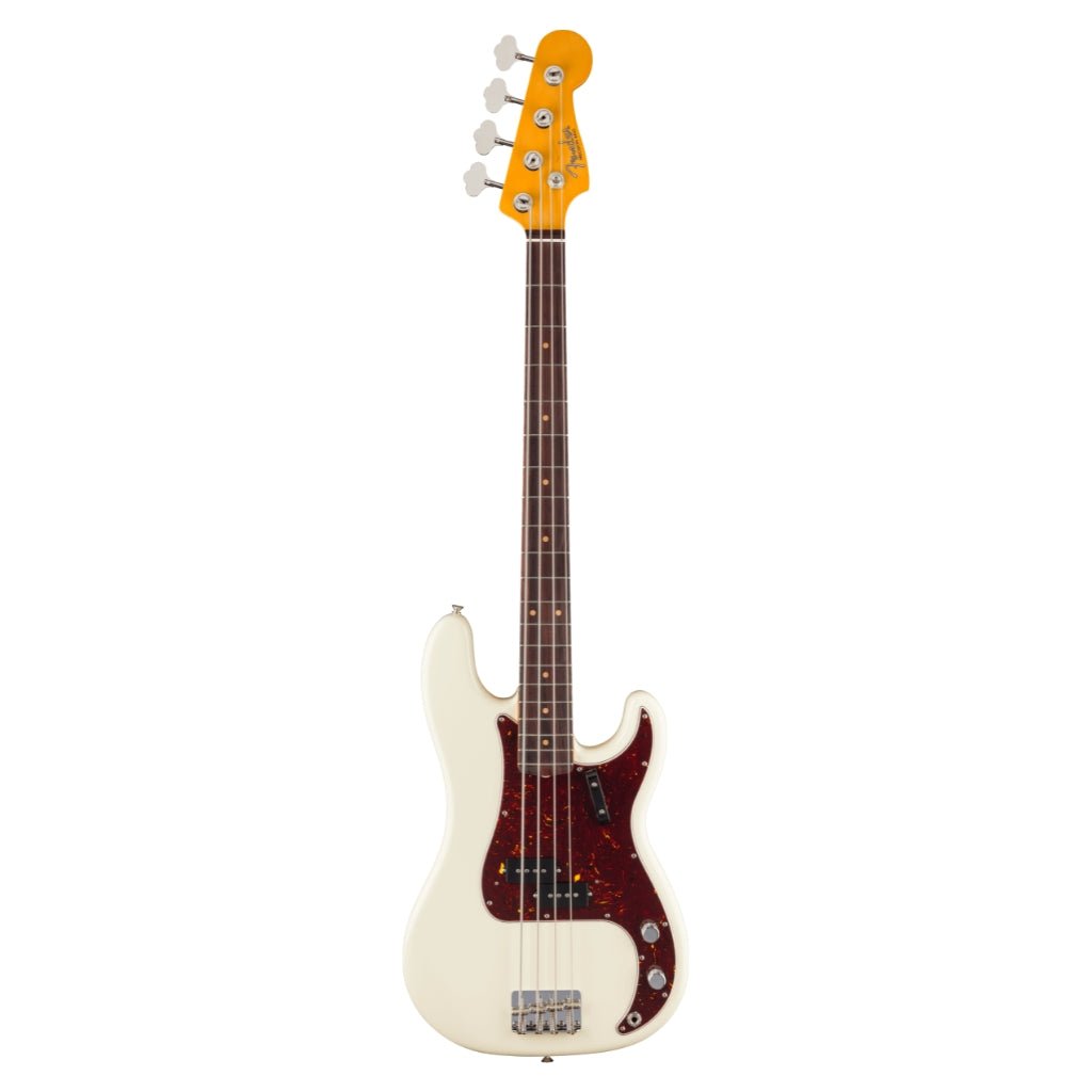 Fender American Vintage II 1960 Precision Bass - Olympic White, Rosewood Fingerboard Bass Guitars Sky Music