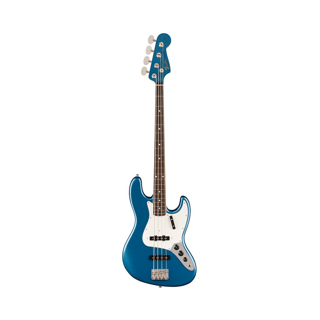 Fender American Vintage II 1966 Jazz Bass Rosewood Fingerboard - Lake Placid Blue Bass Guitars Sky Music