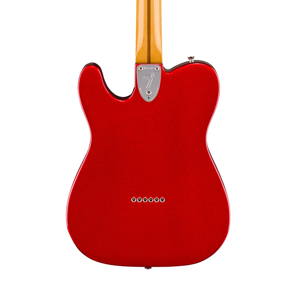 Fender American Vintage II 1972 Telecaster Thinline Maple Fingerboard - Candy Apple Red Electric Guitars Sky Music