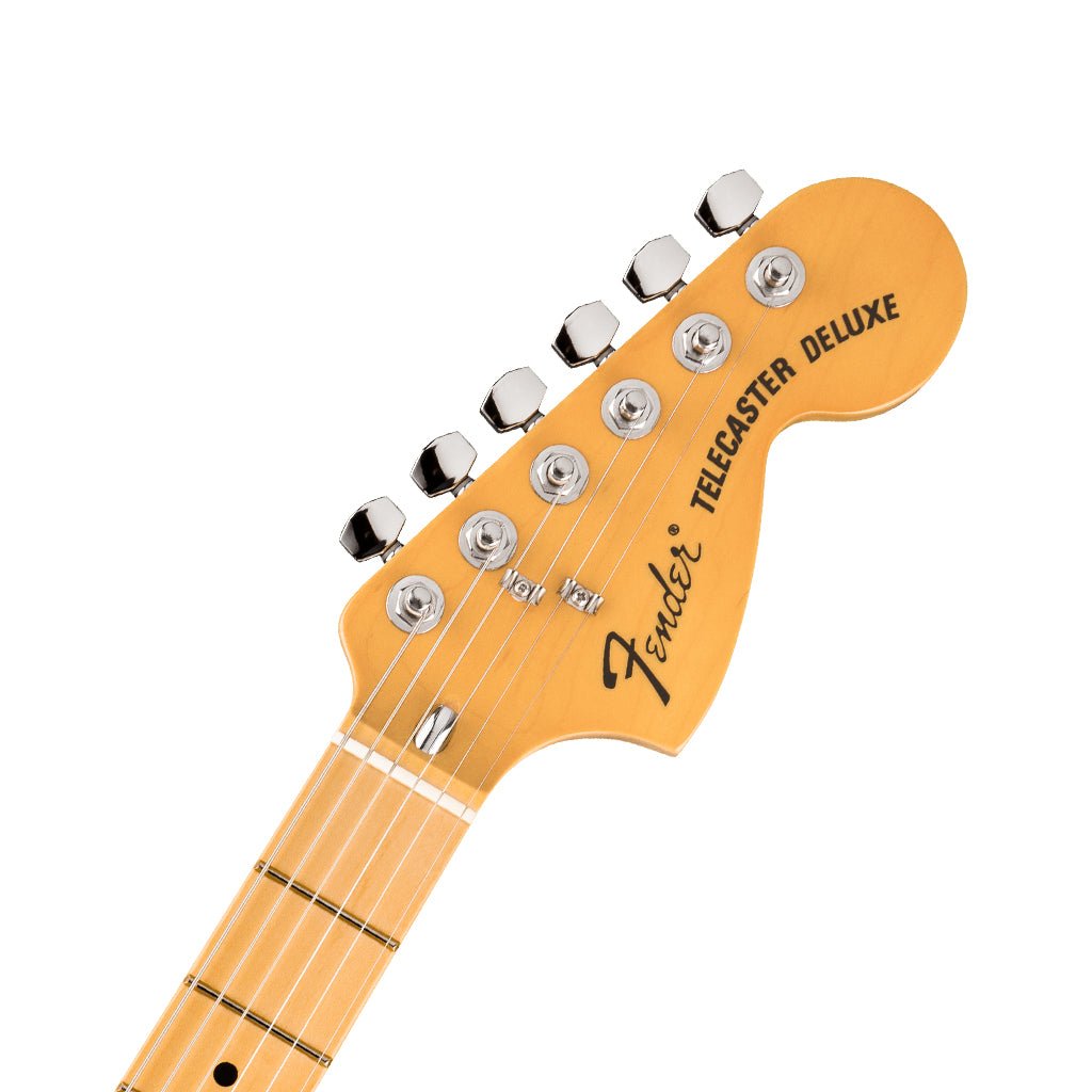 Fender American Vintage II 1975 Telecaster Deluxe Maple Fingerboard - Vintage Blonde Electric Guitars Sky Music