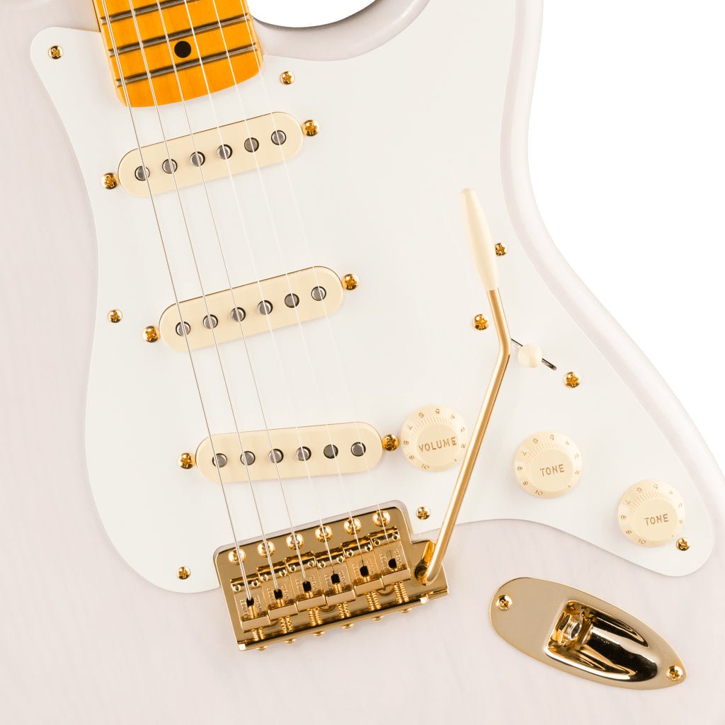 Fender American Vintage II Limited Edition1957 Stratocaster Ash Body & Gold Hardware - White Blonde Electric Guitars Sky Music